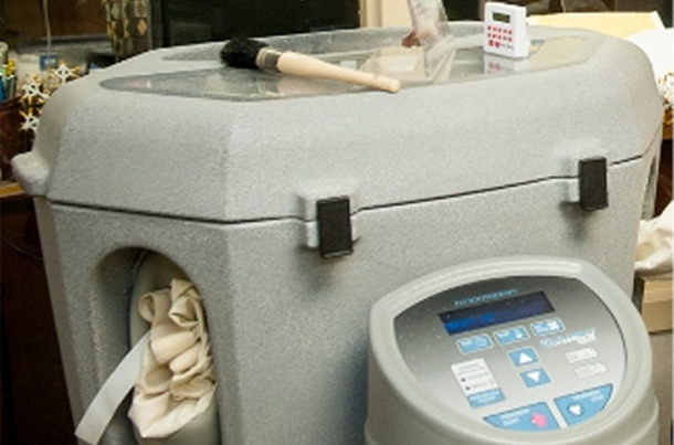 fluidotherapy machine